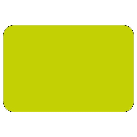 Sign Solutions Usa Diamond Grade Cubed Fluorescent Reflective DG3 .063 18 in. X 6 in. Sheeted Blank FYG US06DFG1806BLANK